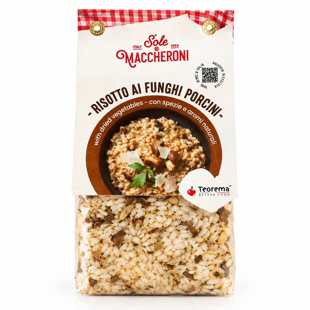 Risotto ai Funghi Porcini – Sole e Maccheroni – 200 g