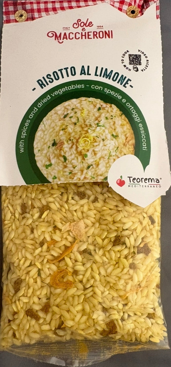 Risotto con limone/orez cu lamaie