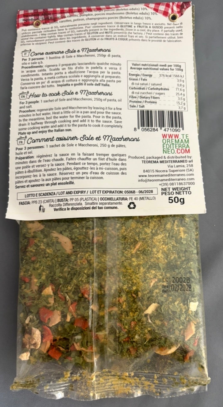 Salsa ai funghi porcini ( sos de hribi)