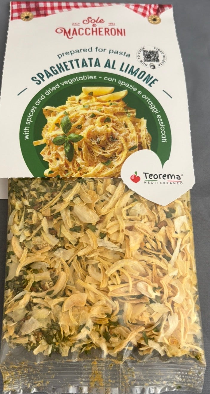 Mix de Condimente pentru Paste - Spaghettata al Limone , 200g