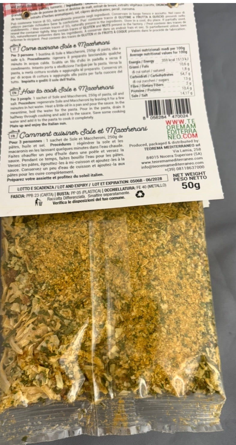 Mix de Condimente pentru Paste - Spaghettata al Limone , 200g