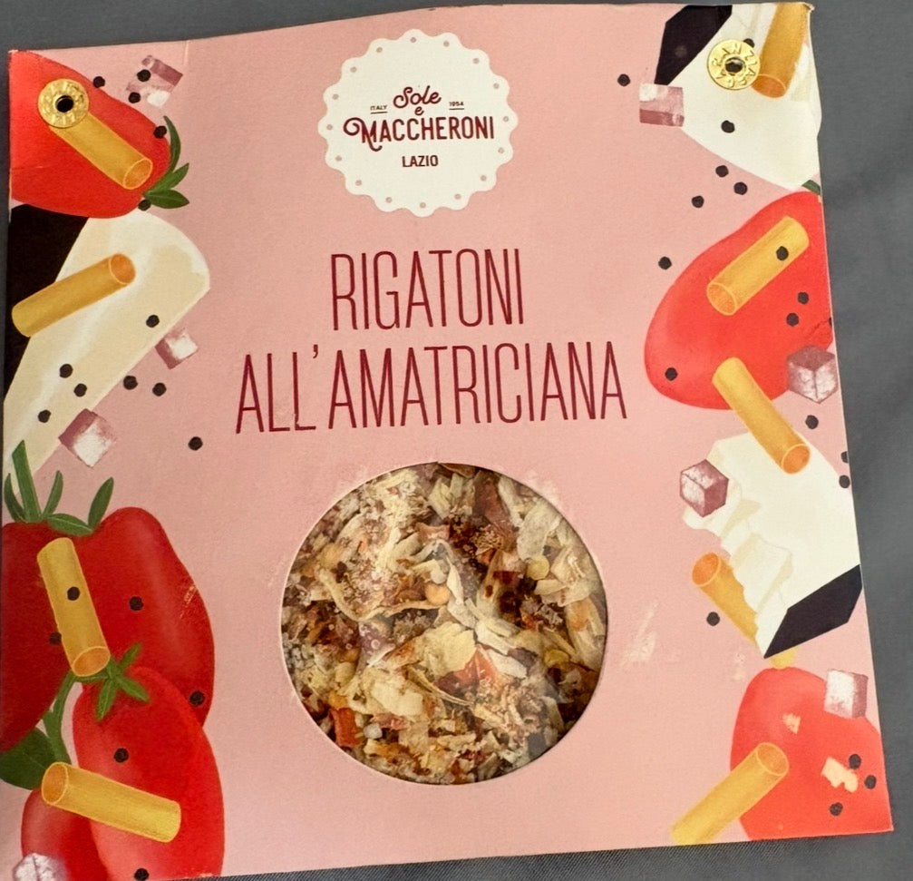 Mix Condimente pentru Paste - Rigatoni all'Amatriciana, 30g