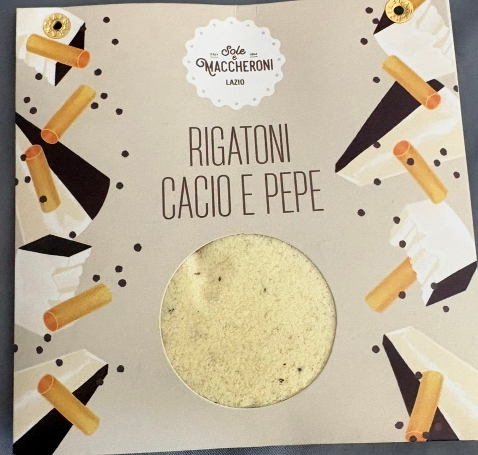 Mix Condimente pentru Paste - Rigatoni Cacio e Pepe, 30g