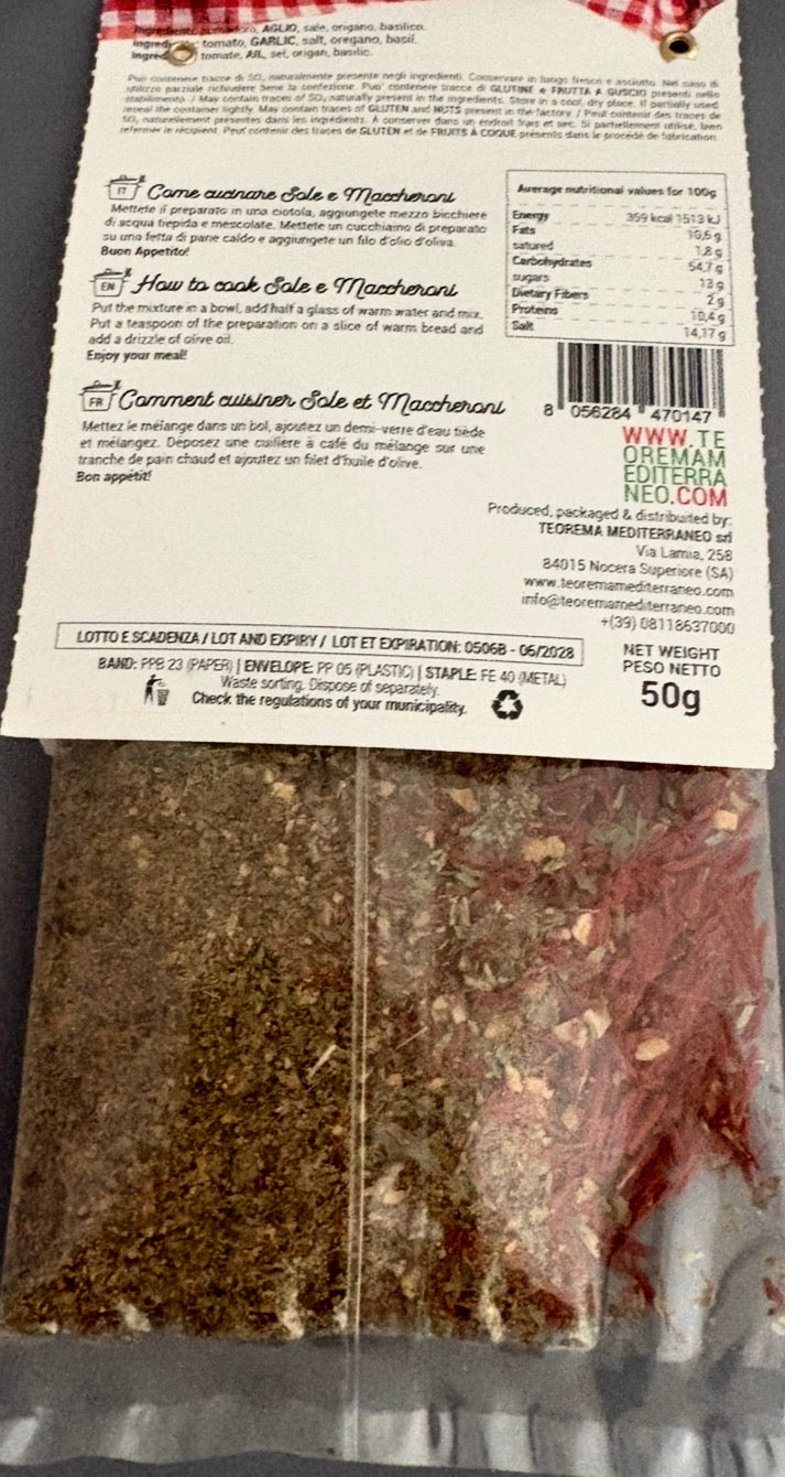 🧄 Mix pentru Bruschete cu Usturoi – Clasicul Savuros Intramontan