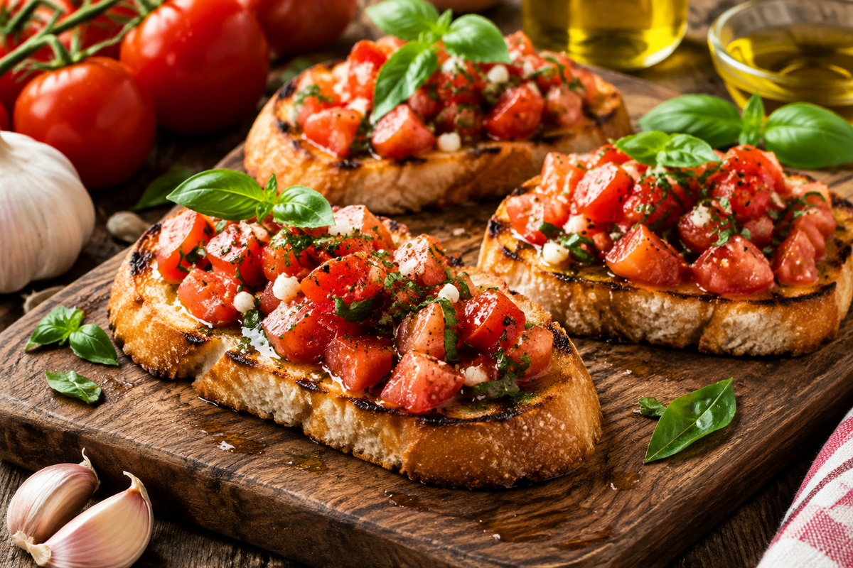 Preparat pentru Bruschete 100g – Gust Tradițional Italian