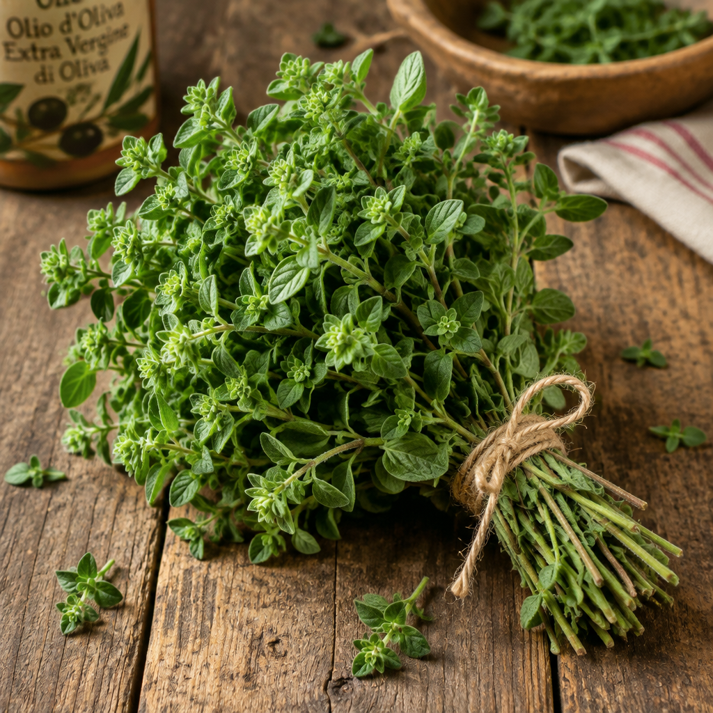 Oregano Uscat la Buchet din Sicilia – Produs Tradițional Italian