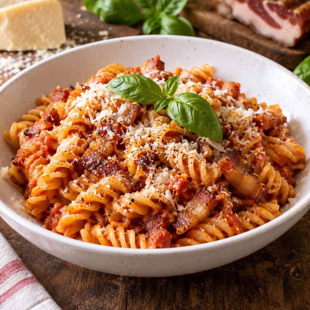 Paste Instant Fusilli all'Amatriciana – 5 Minutes to Italy, 200g