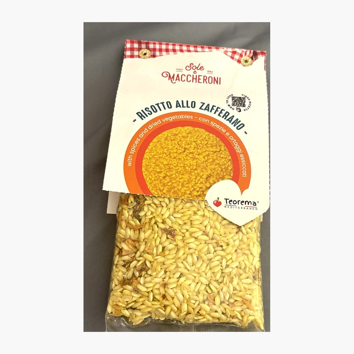 RISOTTO CON ZAFFERANO/SOFRAN