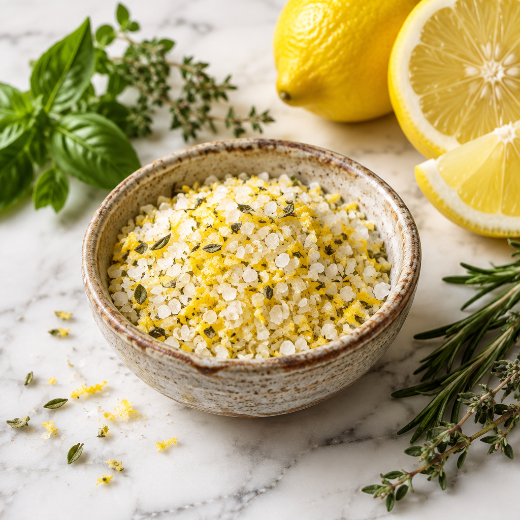 🍋 Sare cu Lămâie – Prospețime și Rafinament în Fiecare Praf